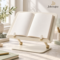 Ivory Desktop Book Stand — main image