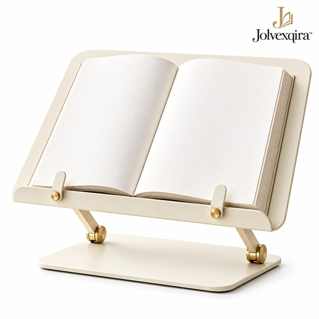 Ivory Desktop Book Stand — product overview