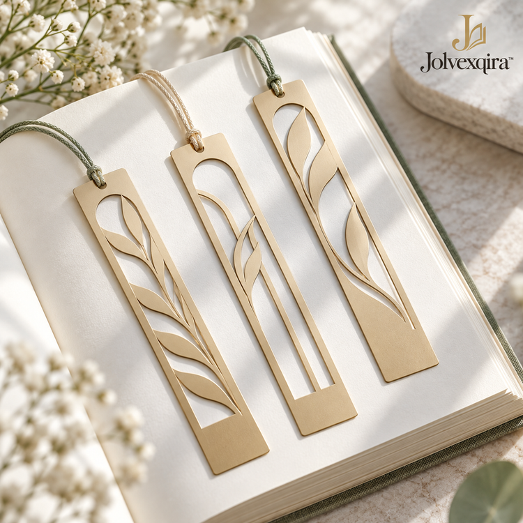 Botanical Cutout Bookmarks, Set of 3