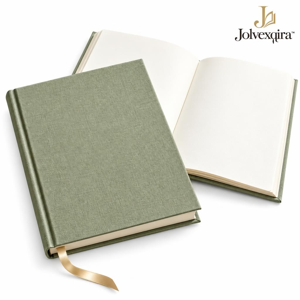 Sage Hardcover Blank Journal — product overview